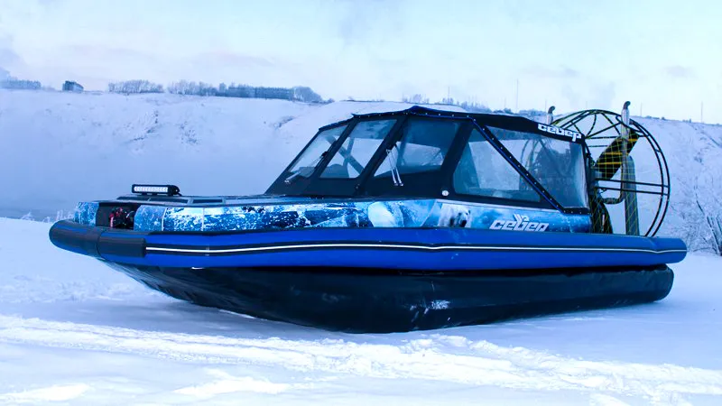 Иллюстрация Лодка Север на снегу Иллюстрация Лодка Север на снегу